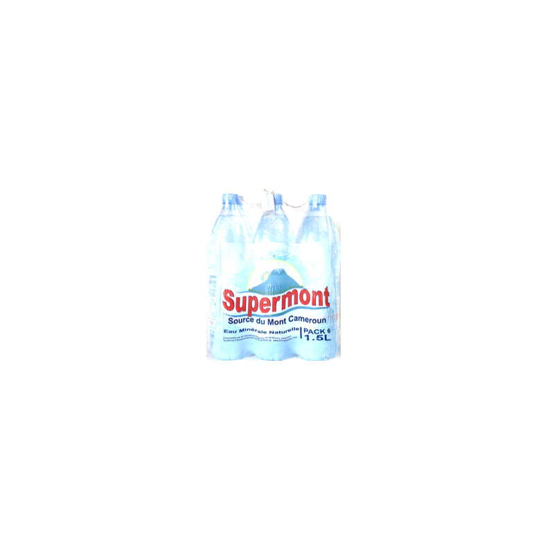 Eau Minerale Supermont-Pack de 6 X 1,5L