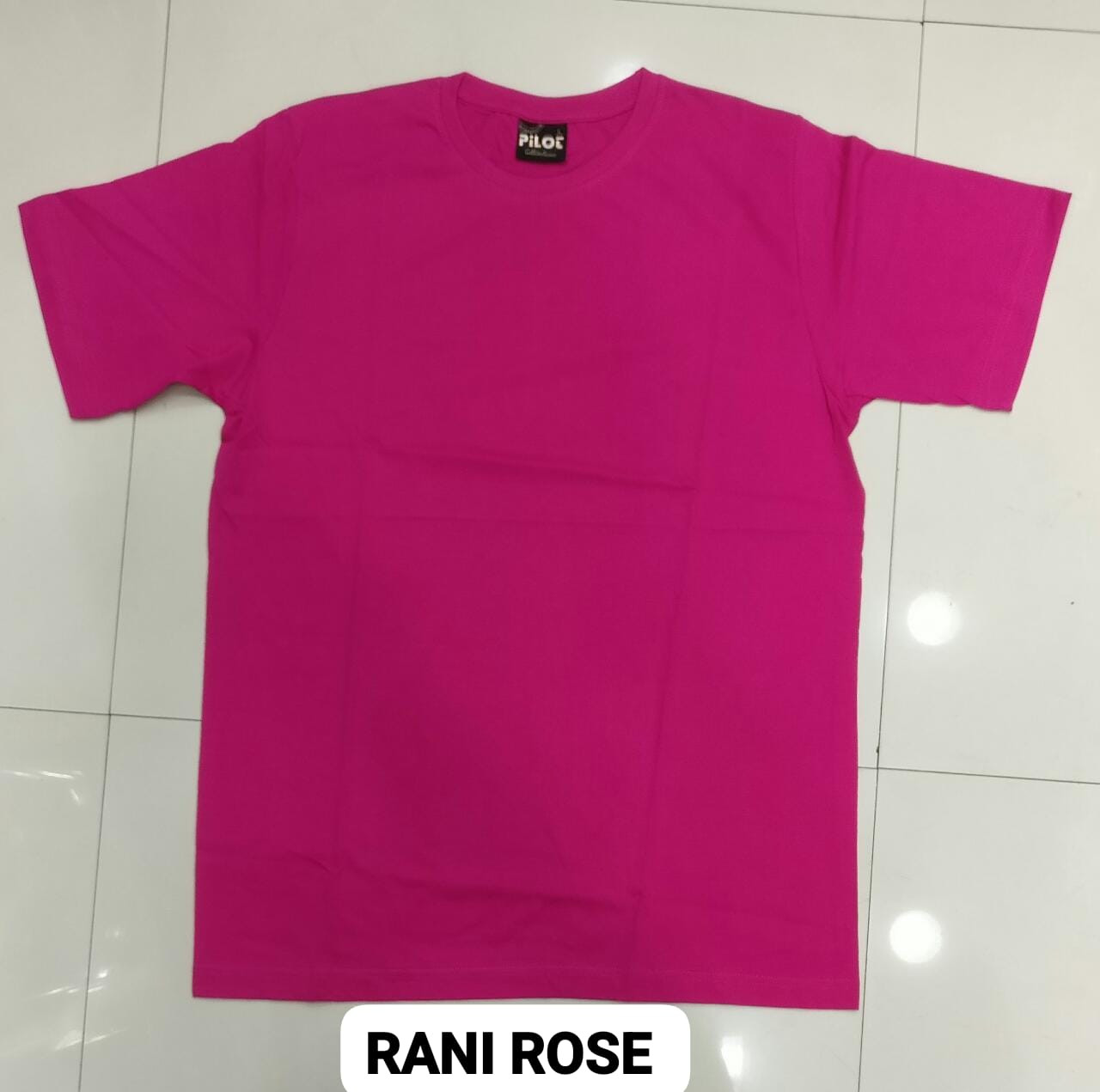 T-shirt rose fuchsia éclatant